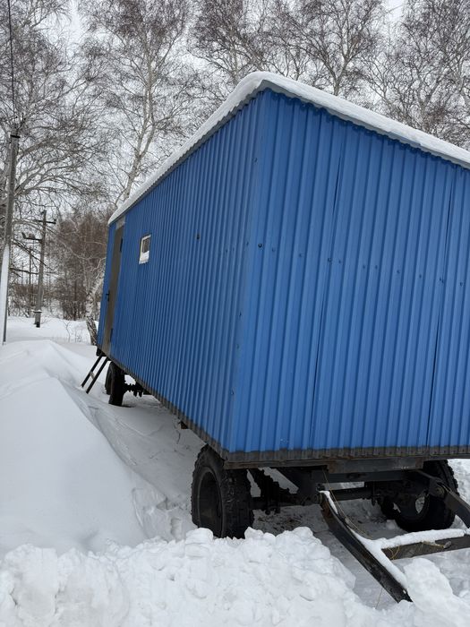 Жилой вагончик на колесах