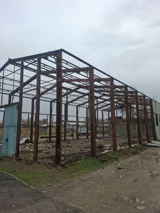 Ангар склад цех металлоконструкция