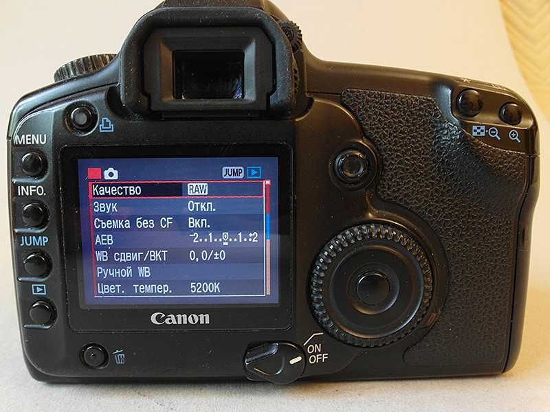 Canon EOS 5D (Внимание - всё есть в тексте.)