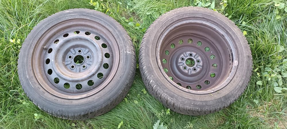 Set jante + anvelope  Dunlop 205/55 R16