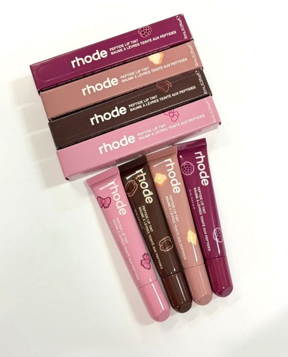 rhode нови гланцове Scented Peptide Lip Tint “Sticker” картинки