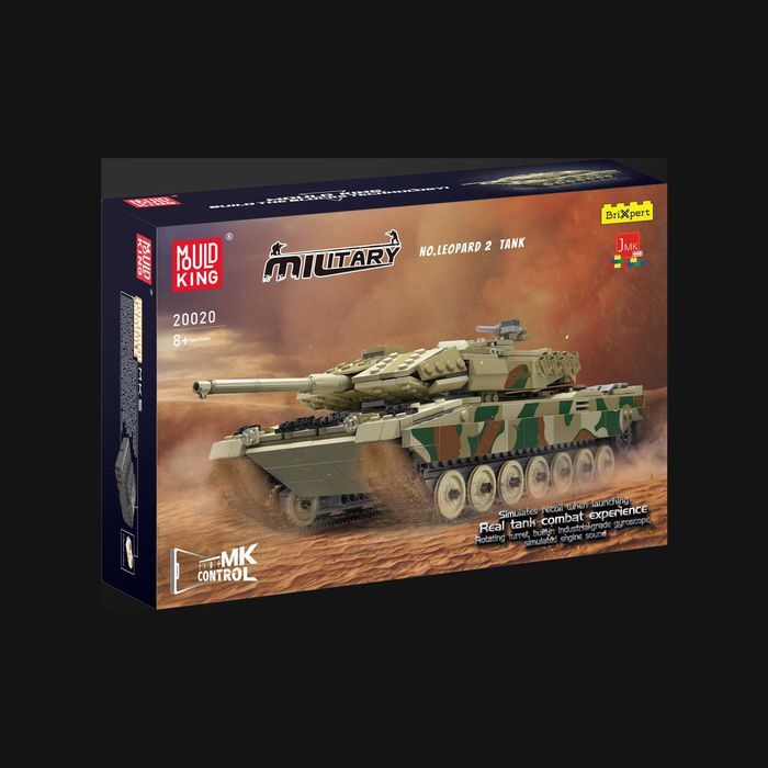 Радиоуправляемый конструктор MOULD KING Танк Leopard 2 (1100 деталей)