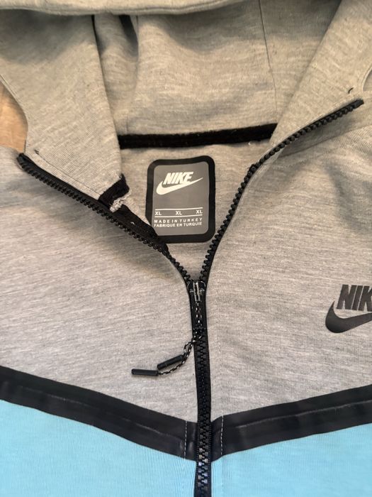 Bluza Trening Nike Tech Fleece Gri-Turcuaz