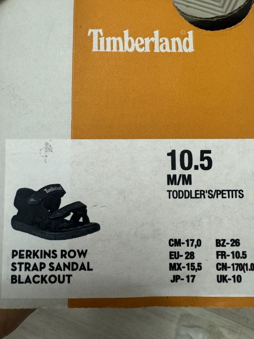 Детские сандали Timberland