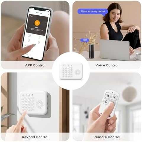 Нова Алармена система DIY PIR датчик + сензор врата 2 дистанц. 120dB