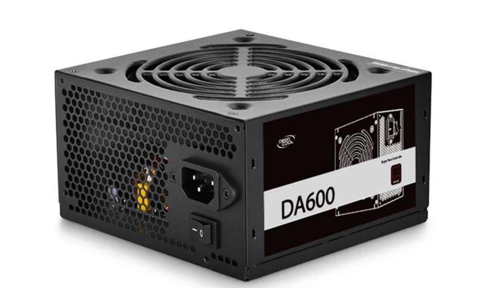 Блок питания DEEPCOOL DA600 [80+ Bronze] черный