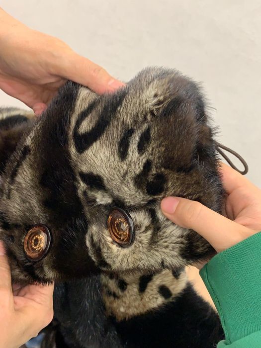 Шуба норковая с копюшоном