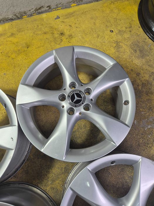4 Jante Aliaj 5x112 17'' OEM Mercedes A B C Class CLA GLA V-Class