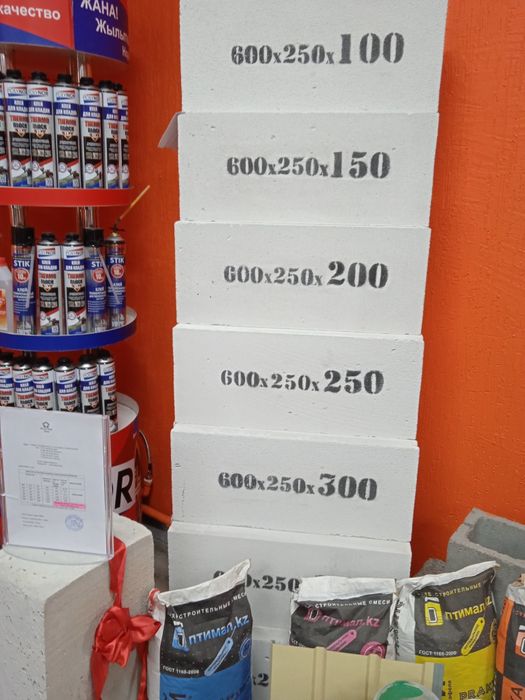 Теплоблок газоблок автоклавный кирпич