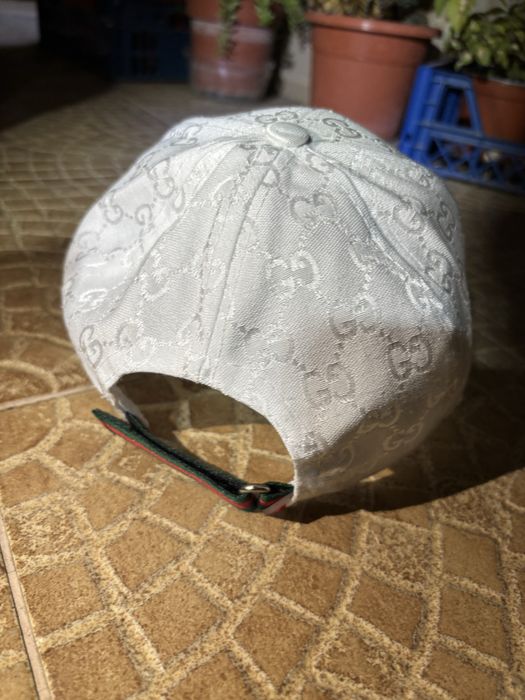 Sapca Gucci Originala Alba