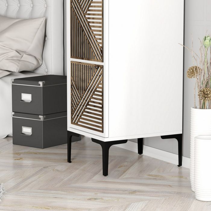 Dulap alb 202 cm Kumsal P The Home Collection