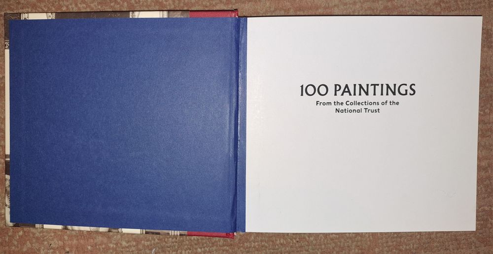 Книга 100 paintings from the national trust  (100 картини)