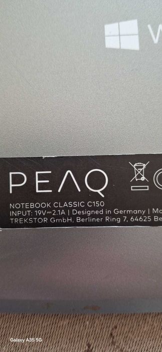 Piese laptop PEAQ C 150