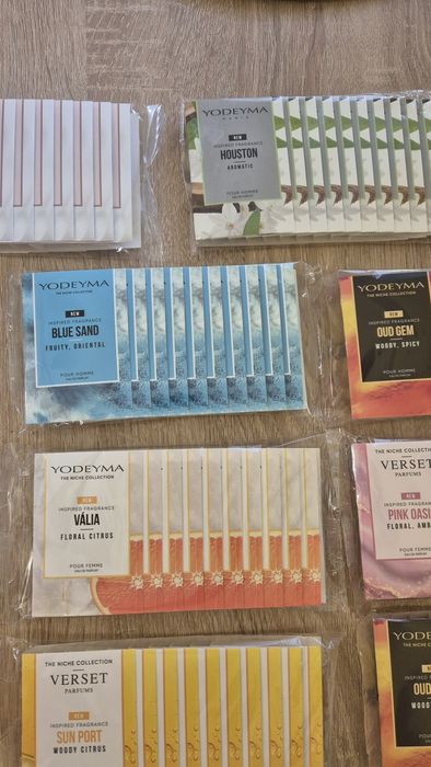 Мъжки / Дамски / Унисекс мини парфюмчета по 10 броя в опаковка - 1,2 ml.