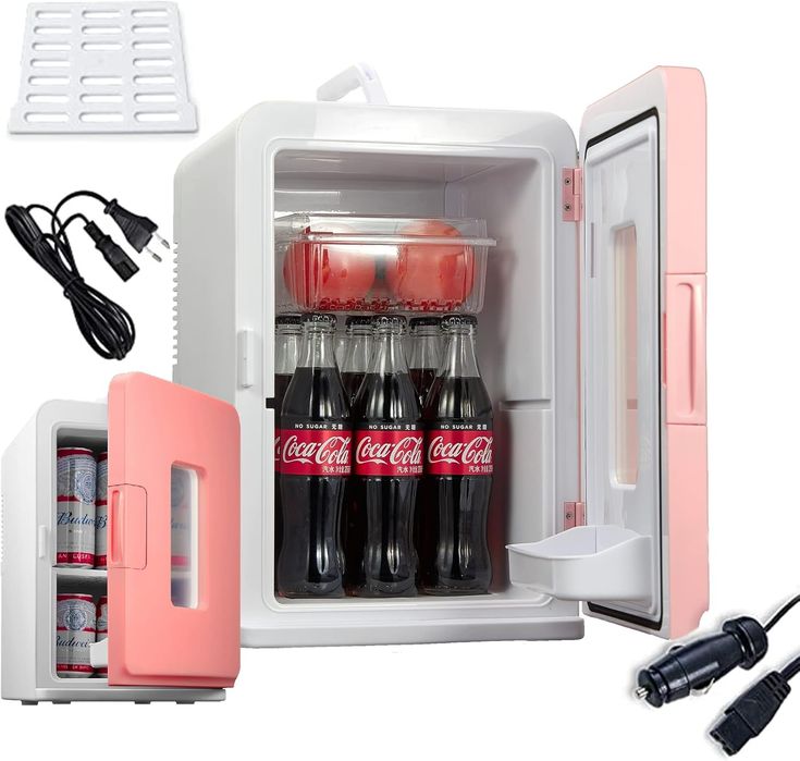 Мини хладилник NORTHCLAN 15 л, с 220 V AC/12 V DC,двоен режим