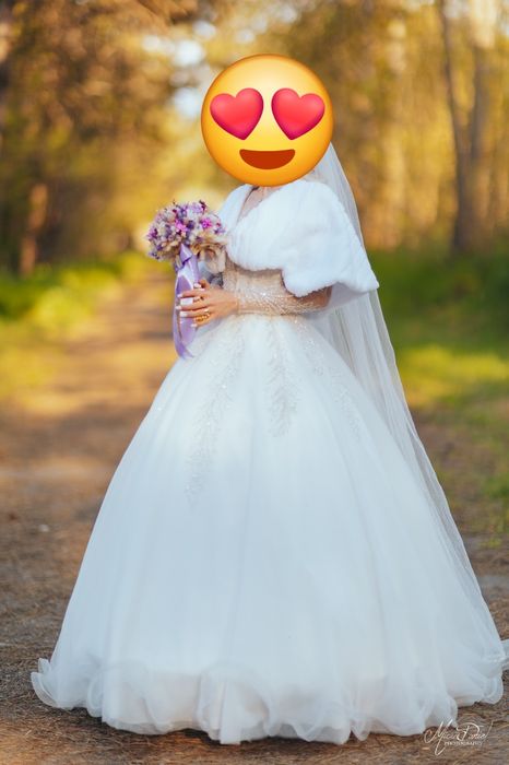 Vand rochie de mireasa + voal