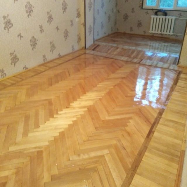 Шлифовка паркет палубний пол ламинат