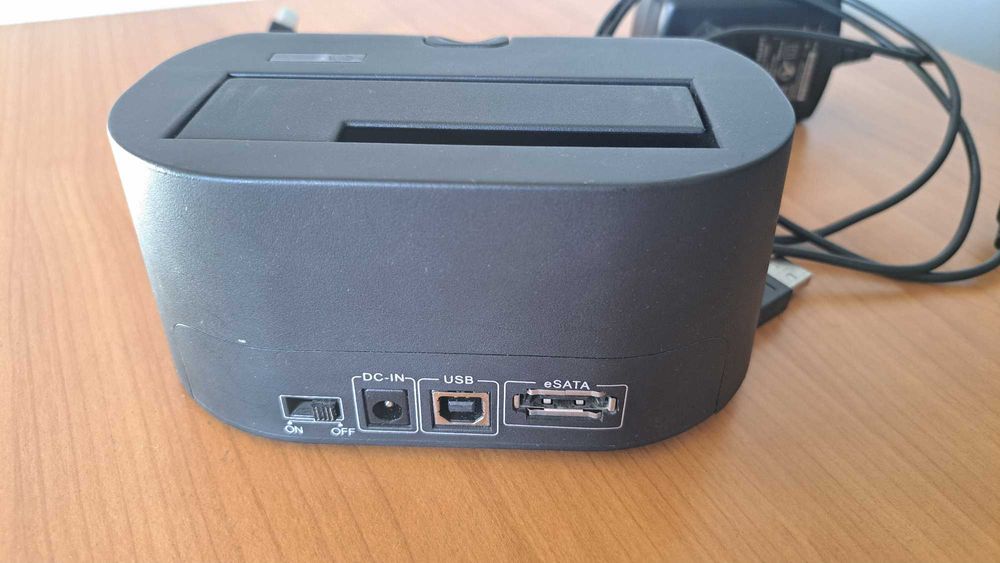 HDD Docking station (HDD Dock) 3.5" + 2.5", USB, eSATA