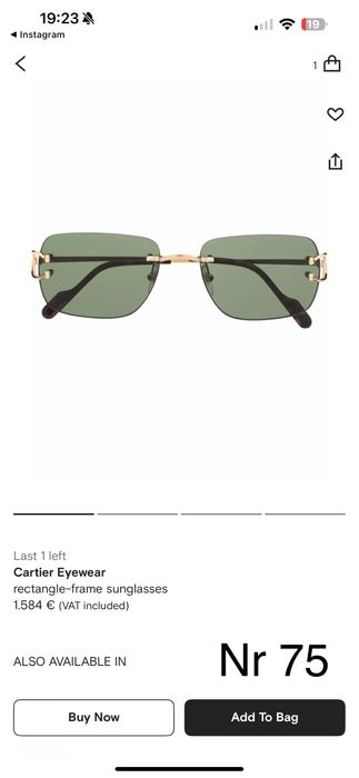 Ochelari de soare Cartier ! Disponibili doar la comanda