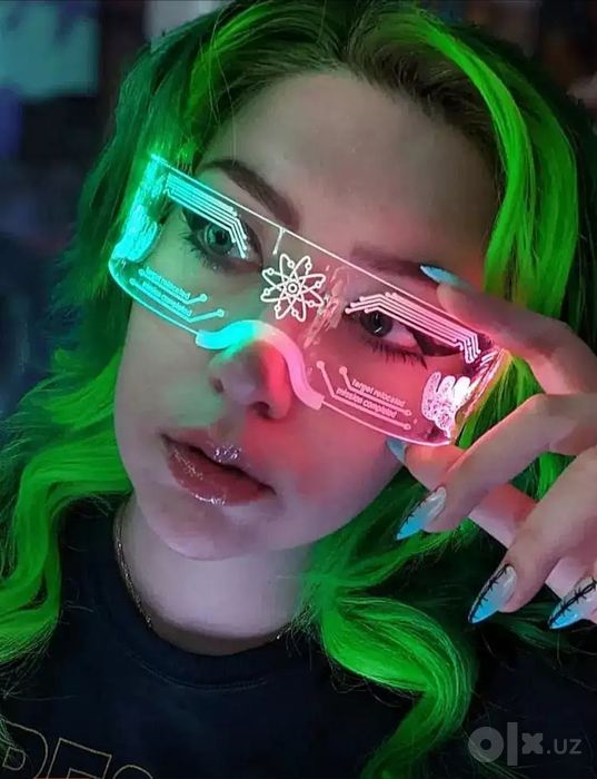 Светящие очки Cyberpunk