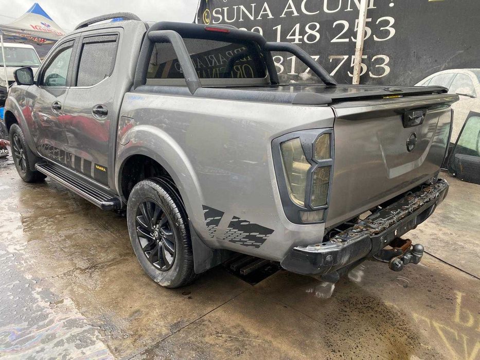 Dezmembrez Nissan Navara 2018/2.3 E6/usa/bena/faruri/stopuri/bullbar/carlig/trapa/oglinda/paravanturi/bare/interior/luneta/suspensie/motor/cutie/grup