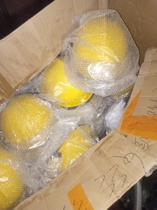 Защитная каска с термостойким визором и защитой шеи,   O't o'chiruvch