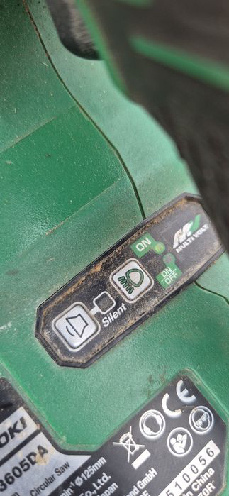 Circular Hikoki Multivolt 36V 125mm