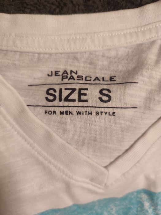 Tricou American Eagle – dungi albastre/gri, mărimea S