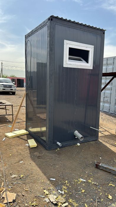 Модульный туалет для рабочих/Прорабская