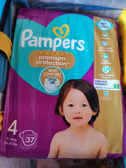 Памперси Pampers памперс Baby dry, premium protection,гащи,судокрем