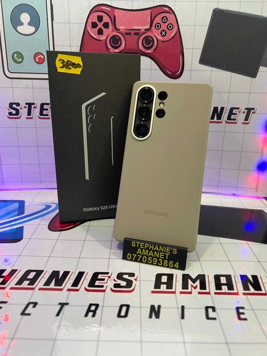 SAMSUNG S25 Ultra ca NOU -18 cicluri incarcare 256gb STEPHANIES Amanet