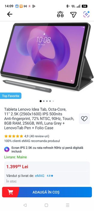 Tableta Lenovo  Ideea Tab 11