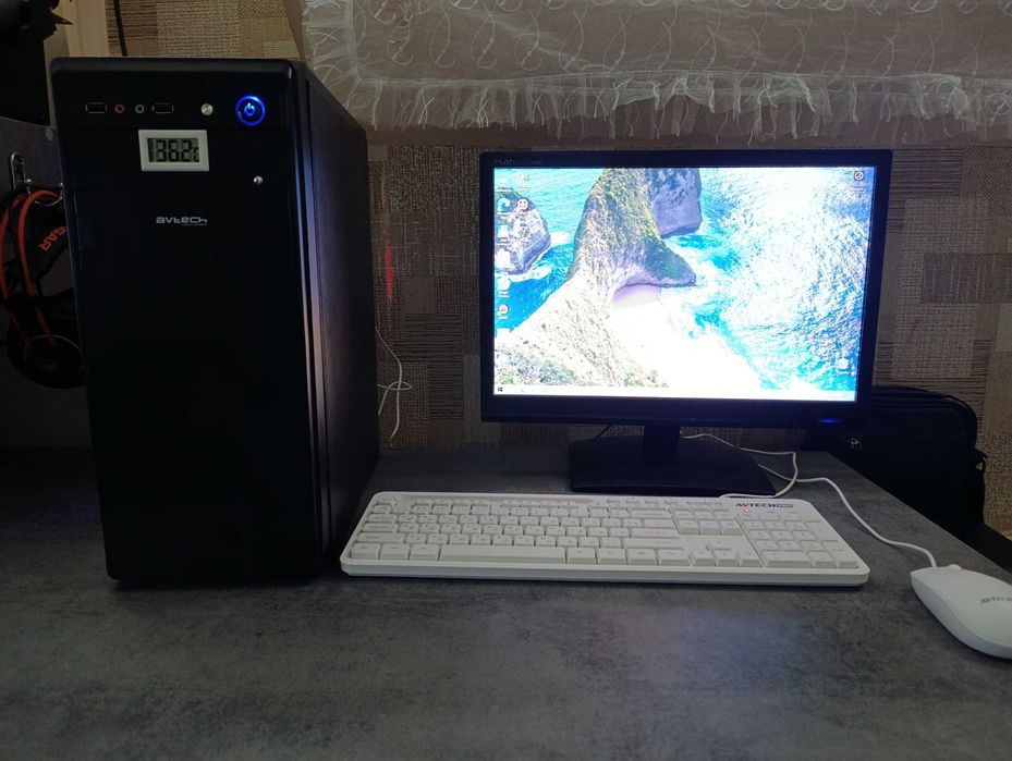 Супер бюджет компьютер сотилади (тўлиқ комплект)