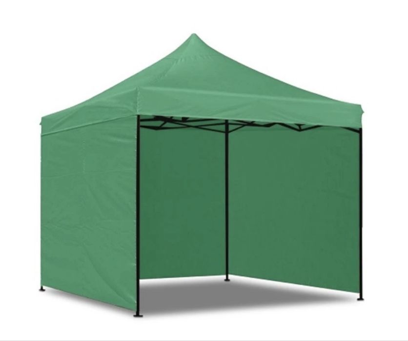 Cort pavilion pliabil tip acordeon rezistent 3 x 3 metri cu laterale pentru evenimente gradina piata targuri