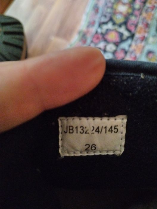 Сапожки для девочки