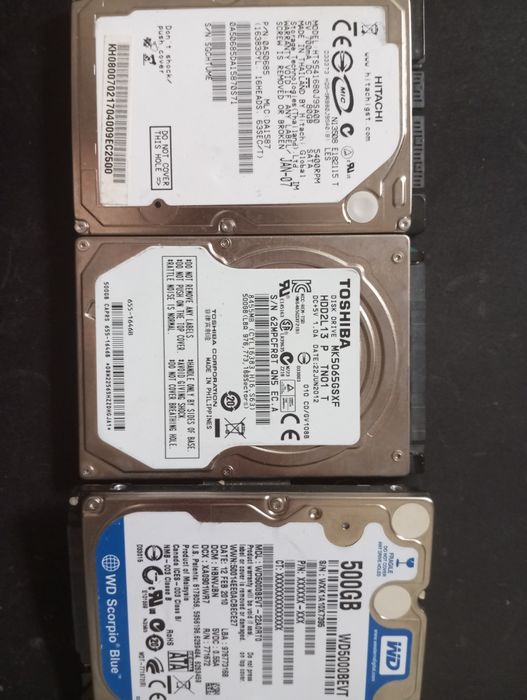 Жёсткий диск hdd 500gb