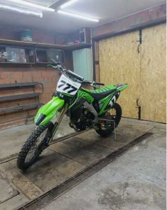 Kawasaki KX 250 F, 2010, 1 000 км