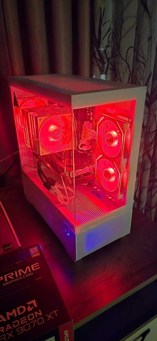 Конфигурация Ryzen 9 7900X (12 ядра / 24 нишки) / AMD Radeon Asus Prime RX 9070 XT / 64GB DDR5