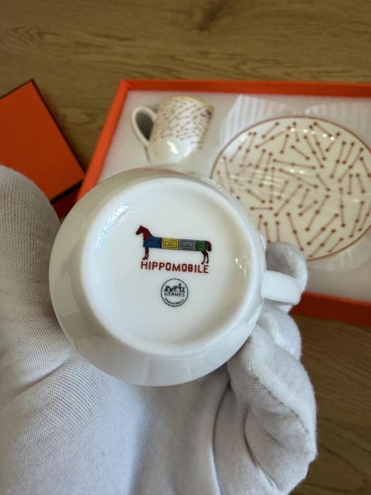 Hermes Hippomobile сет комплект за кафе