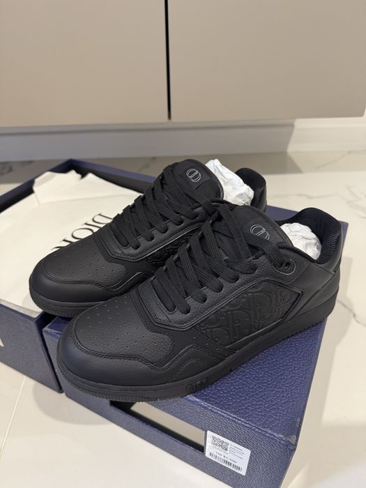 Dior B27 Black Low Top Sneakers 42
