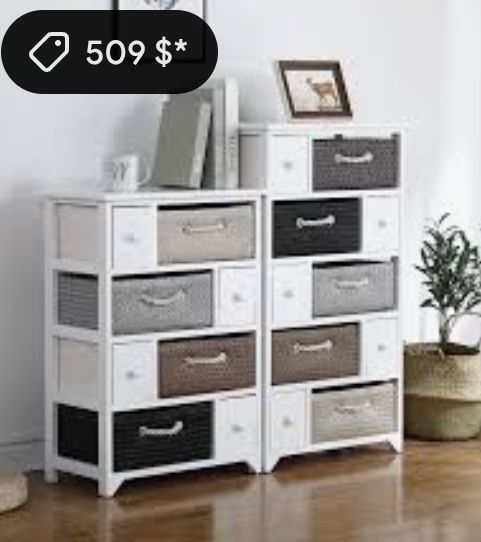 Элитный комод с ротанговыми ящиками – стиль и удобство в одном