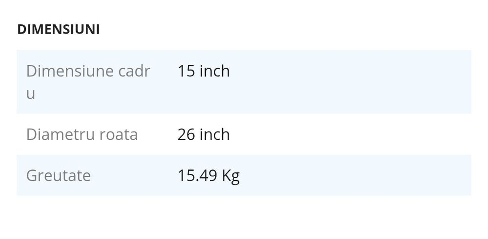 Bicicleta MTB 26" SNOOP