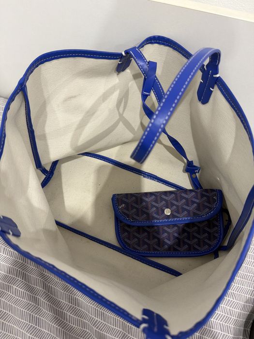 Дамска чанта Goyard Saint Louis PM – Синя