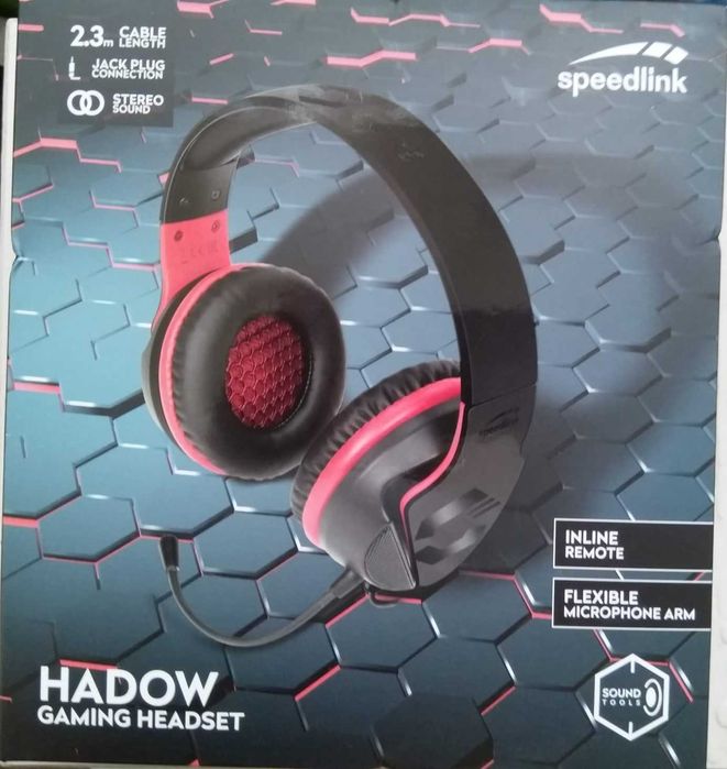 Căști Gaming cu microfon flexibil - noi, sigilate