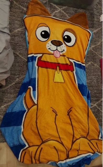 Детско одеяло с ластик и цип кученце