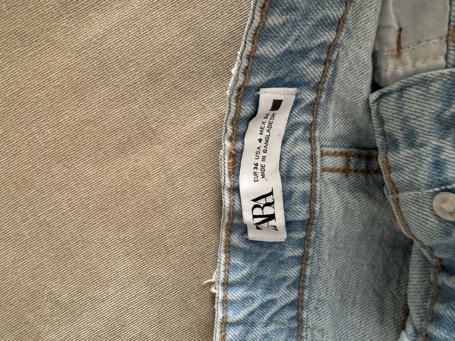 Джинсовые шорты ZARA