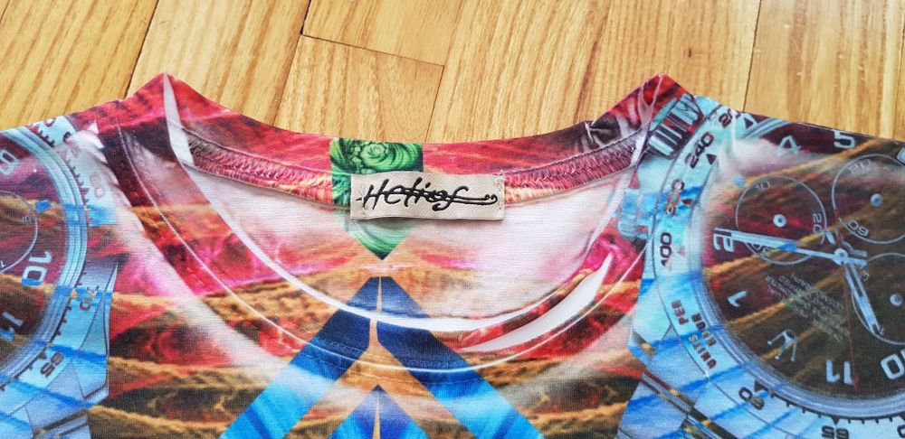 Мъжка блуза със свеж принт