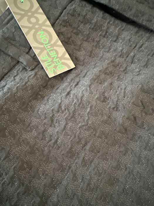 Pantaloni negri  eleganți Benetton
