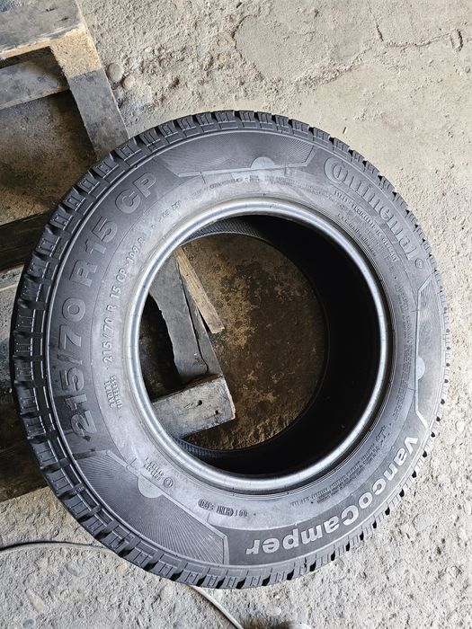 2 anvelope vara 215 70 15C  Continental 9.7mm