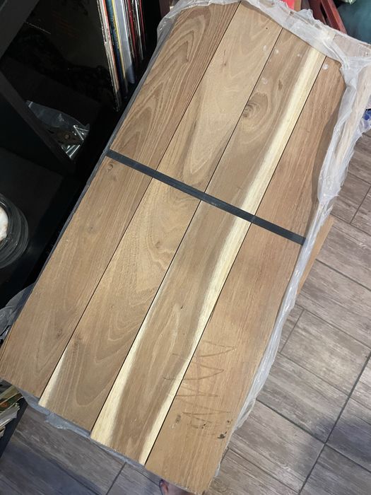 Parchet masiv lemn cires 2 cm grosime / 7 mp